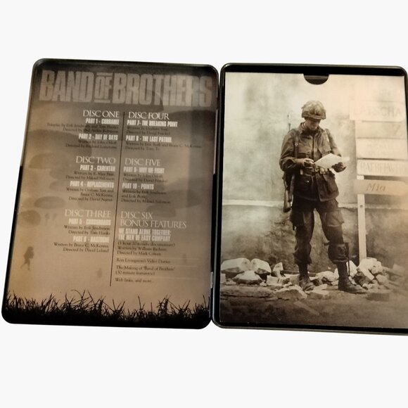Band Of Brothers DVD Tin Set Tom Hanks Steven Spielberg - Picture 4 of 12